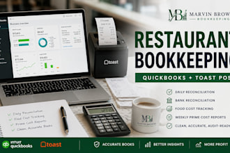 fix your restaurant daily bookkeeping in quickbooks with toast reconciliation