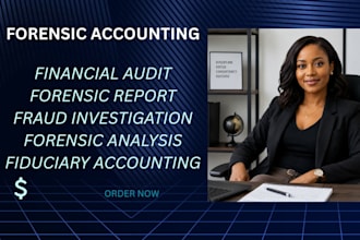 do forensic accounting and review financial audits