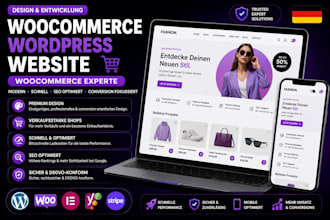 build german woocommerce online store or multivendor website using wordpress