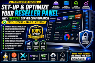 set up and optimize your reseller panel with secure server configuration