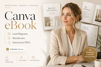 canva ebook design lead magnet ebook workbook ebook interactive PDF