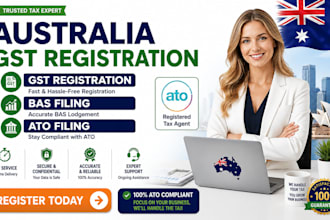 do australia gst registration bas and ato filing