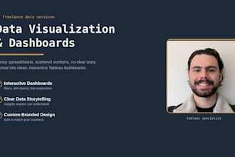 create a visualization of your data
