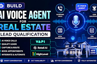 build ai voice agent for real estate