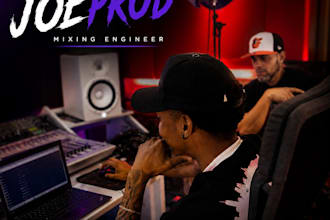 professionally mix your rap, trap, drill or reggaeton vocals