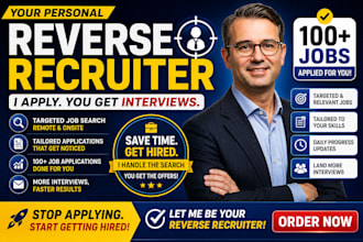 job search apply jobs reverse recruiter resume writing job application expert