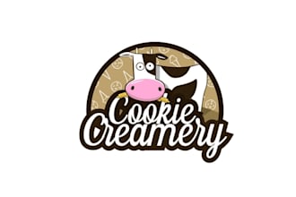 do cookie creamery logo our hand ice cream and cookies cafe