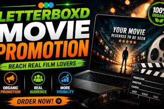 set up and promote your letterboxd movie organically to real film lovers
