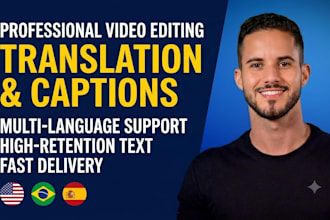 be your audiovisual expert for video editing and translation