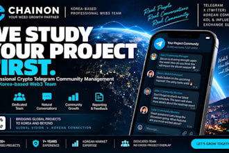 manage your crypto telegram community and x twitter account
