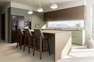 design your kitchen and bath remodel using 2020 design and HD 3d render