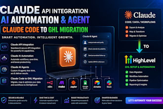 claude api integration claude ai automation agent claude code to ghl migration