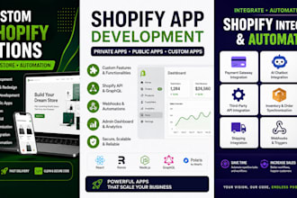 develop shopify private app shopify public app and shopify custom app