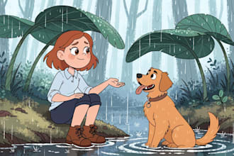 children book illustration and children book illustration