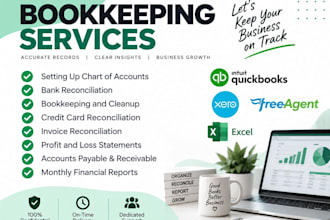 be your UK accountant for bookkeeping and bank reconciliation