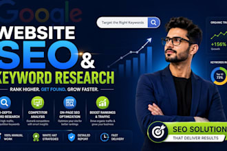 do website SEO and keyword research for google ranking