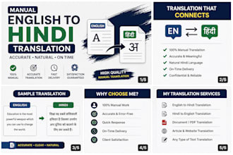 translate english to hindi manually