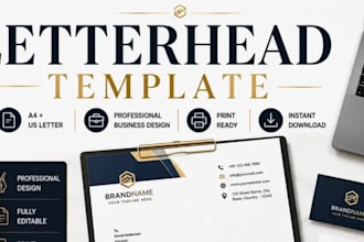 design letterhead business card stationery design corporate identity