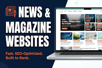 build a fast, SEO optimized news or magazine website