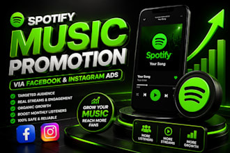 create google marketing campaign for spotify music promotion