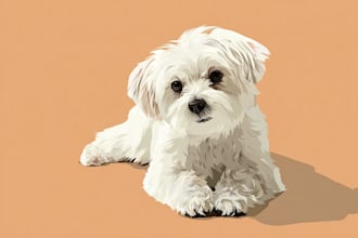 create cute custom vector animal illustration