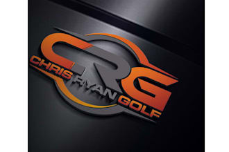 create a new modern logo for a professional golf coach
