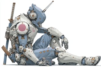 illustrate your mecha, robot and armored characters