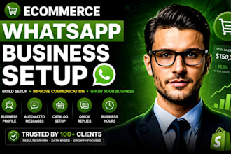 set up whatsapp business for your ecommerce store