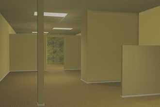 create a realistic roblox backrooms environment