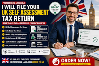 file your uk self assessment tax, sa100 sa102, sole trader tax and hmrc filing