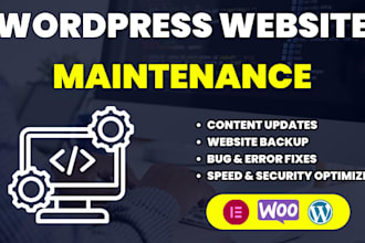 do wordpress website maintenance