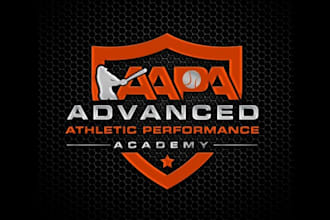 design monogram athletic training facility logo