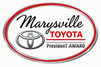 do make new style marysville toyota president award logo