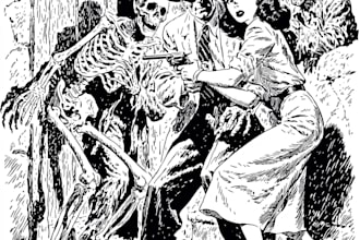 do noir, horror and dark comic books art