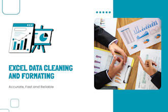 clean, format, merge, split excel data