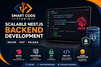 build a scalable nestjs backend with postgresql and jwt authentication