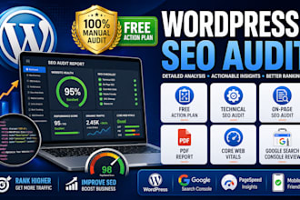do a complete wordpress SEO audit with free action plan