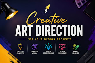 create creative art direction for your design projects