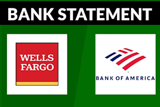 convert bank statement to editable format