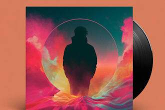design album cover art or single cover artwork