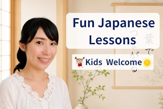 teach japanese to children in fun and engaging lessons
