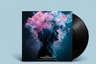design album cover art or single cover artwork