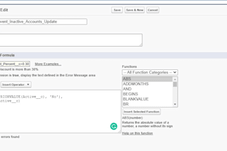 build salesforce validation rules and approval processes