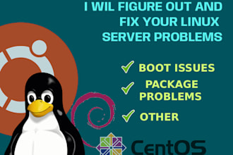 fix your linux server or vps problems