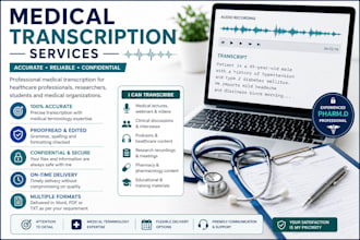 provide medical transcription services