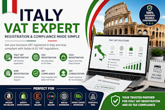 do italy vat registration, oss, ioss, eori and vat compliance