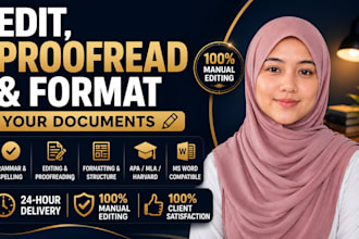 edit, proofread and format your essays, assignments and reports