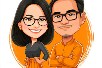 draw big head cartoon from your photo