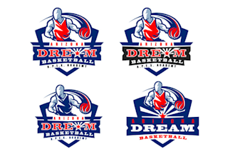 design arizona dream basketball club logo