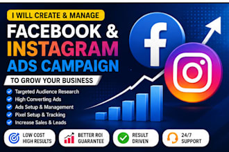 facebook and instagram ads for sales and lead generation